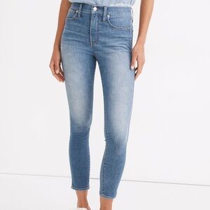 Madewell 10” High Rise Skinny Crop Jeans